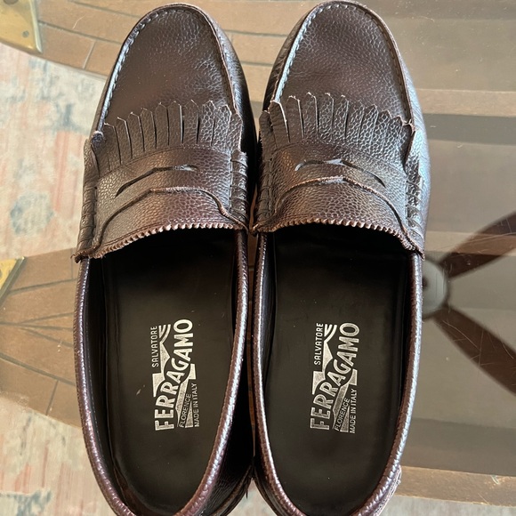 Salvatore Ferragamo Other - Salvatore Ferragamo Rich Brown Leather Men's Loafers